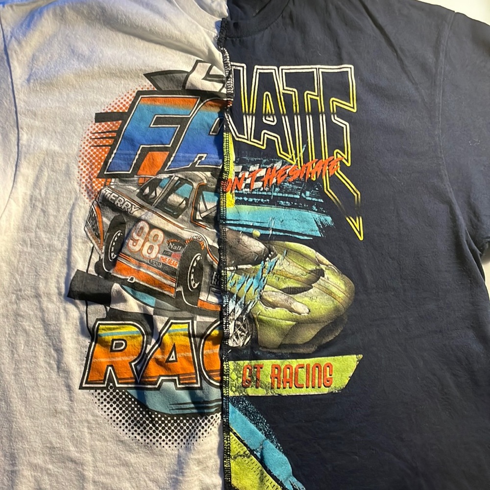 Split Graphic Tee